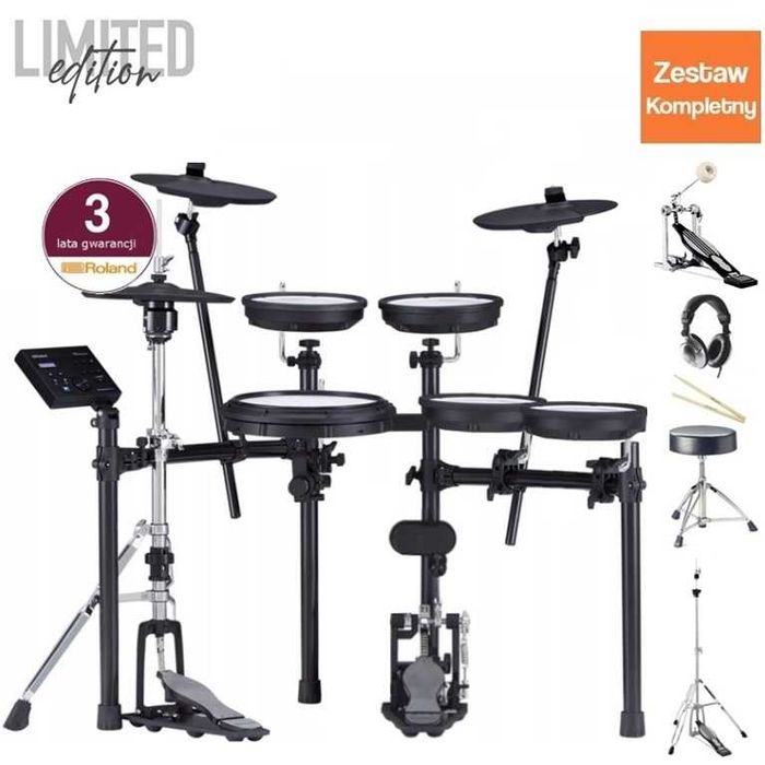 Roland TD07DM-KVX2 Perkusja elektroniczna Bluetooth + Zestaw hardware