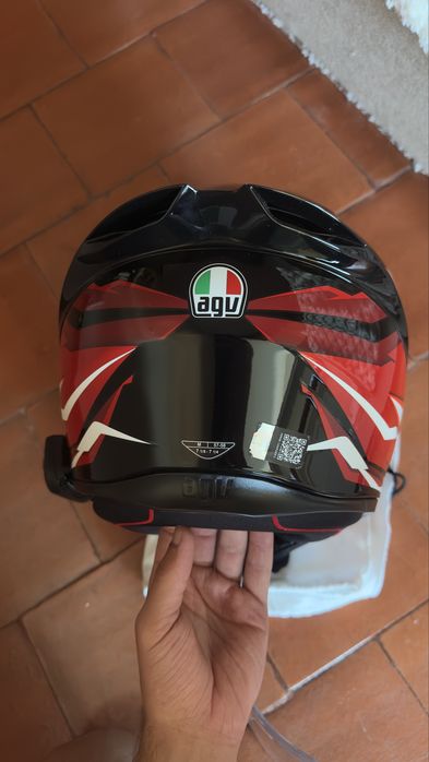 Capacete Agv lion K1S + Cardo
