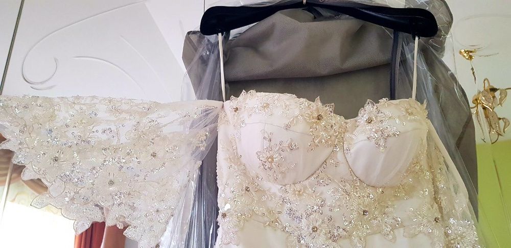 Ексклюзивна дизайнерська сукня-рибка,Свадебное платье