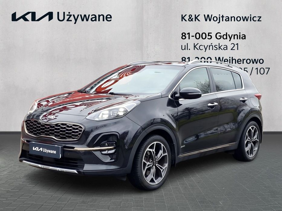 Kia Sportage T-GDI 177KM Aut. 4WD, GT Line + TEC, AEB, PRE, salon PL, Gwarancja