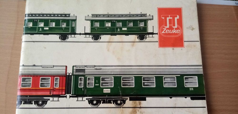 Katalog Zeuke TT modele kolejek