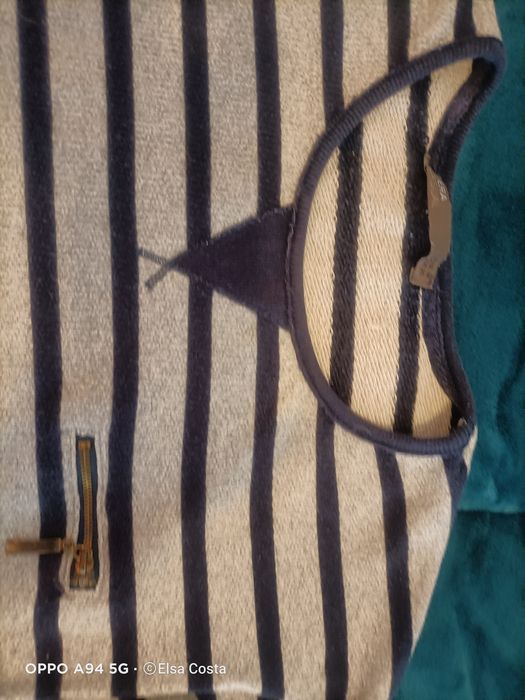 Camisola casual riscas