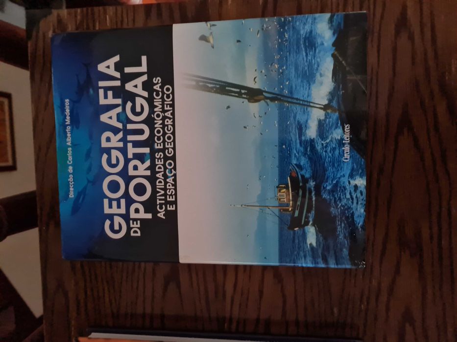 Livros de Geografia de Portugal-  Carlos Rodrigues