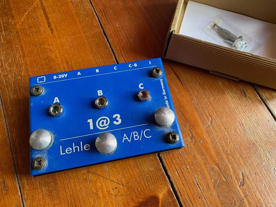 Pedal de guitarra Lehle 1at3