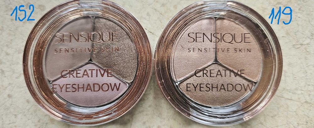 Sensique Cienie do powiek Trio 152 lub 119 beż, brąz, nude (nowe)