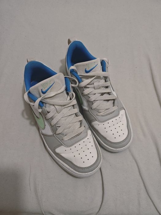 Nike Court Borough Low Recraft z miętowym swoosh