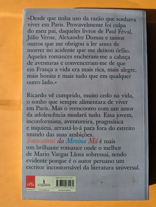 Travessuras da Menina Má - Mário Vargas Llosa