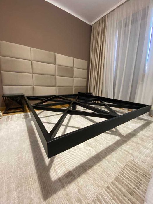 Łóżko Loftowe, Lewitujące, Nowoczesny Styl