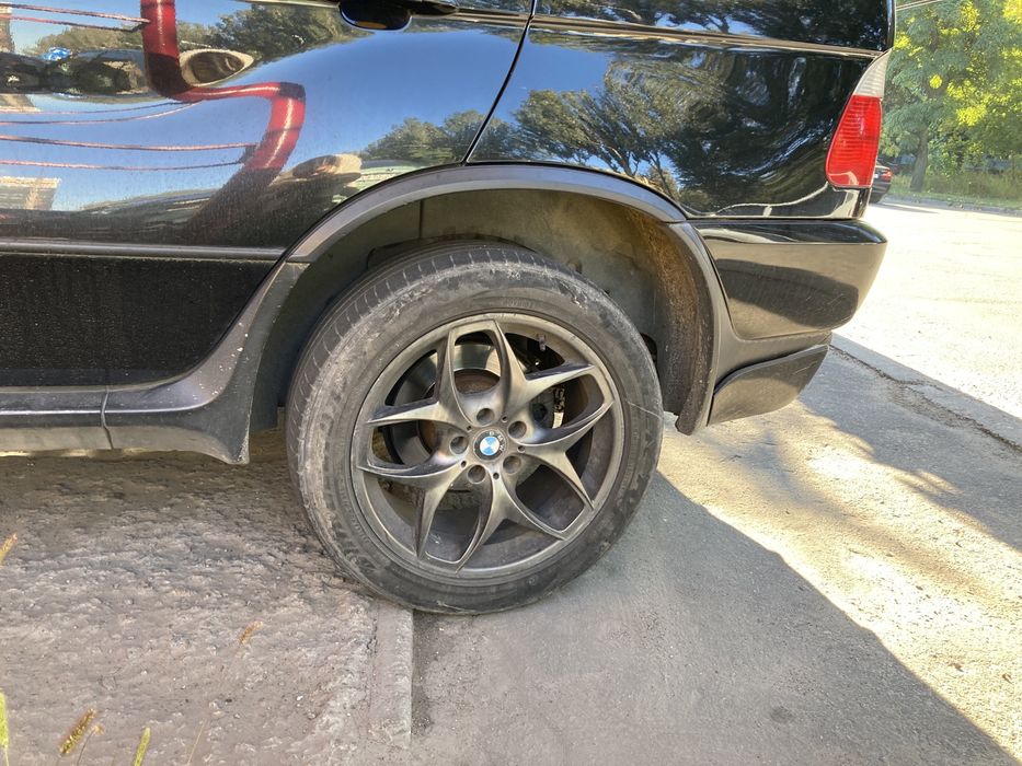 Диски r19 литые BMW x5 e53 +шины ранфлет