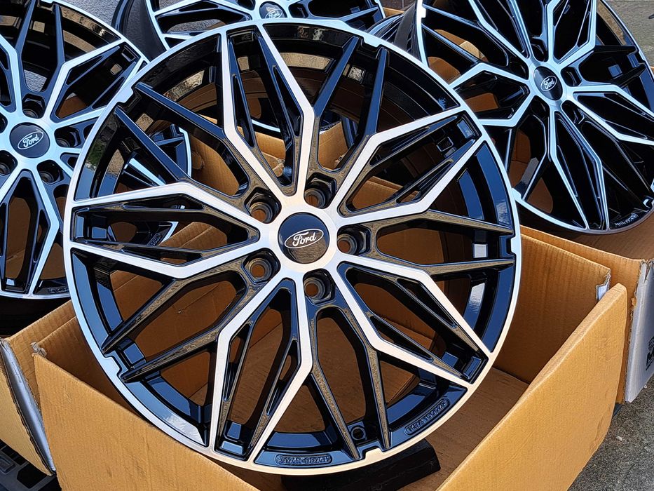 ALUFELGI FORD 17 NOWE 5x108 KUGA Galaxy Focus Mondeo S-Max Czarne CA26