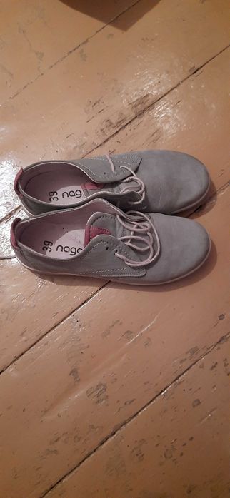 Pólbuty damskie szare Nagaba