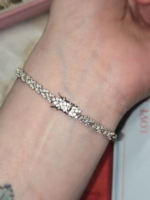 Шикарний Срібний браслет 925