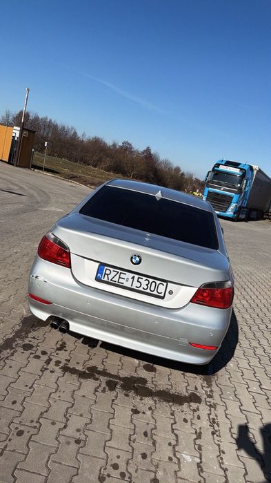 BMW seria 5 E60 M54b25 192 km gaz BRC   klima czarne skóry. BdB stan.