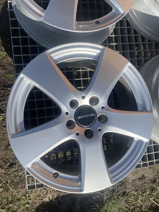 Piękny komplet felg aluminiowych 17” 5x112 Mercedes