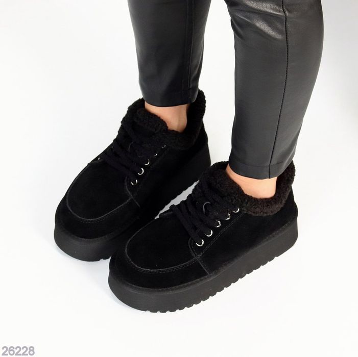 Кросівки уггі зимові з натуральної замші  РОЗПРОДАЖ