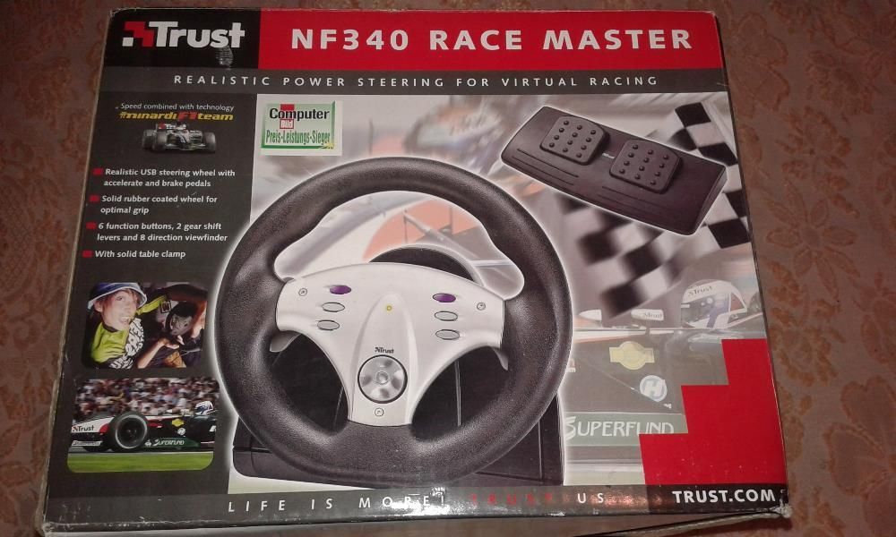 Steering Wheel + Pedals for PC - Semi-new64284590972801120
