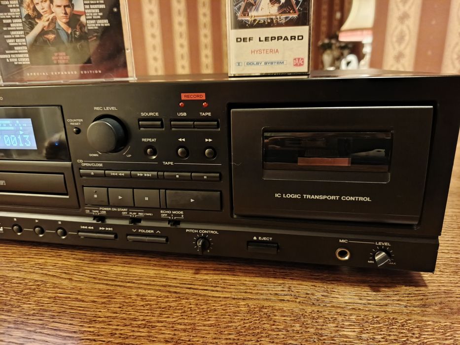 TEAC AD-850. Deck, CD, USB. Jak nowy.