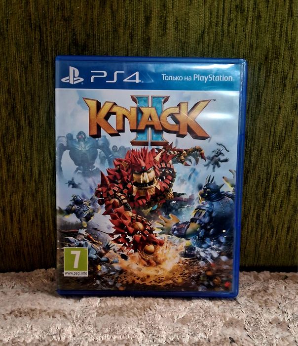 Диск на пс4 | ps4 | Knack 2 | Гра для дітей