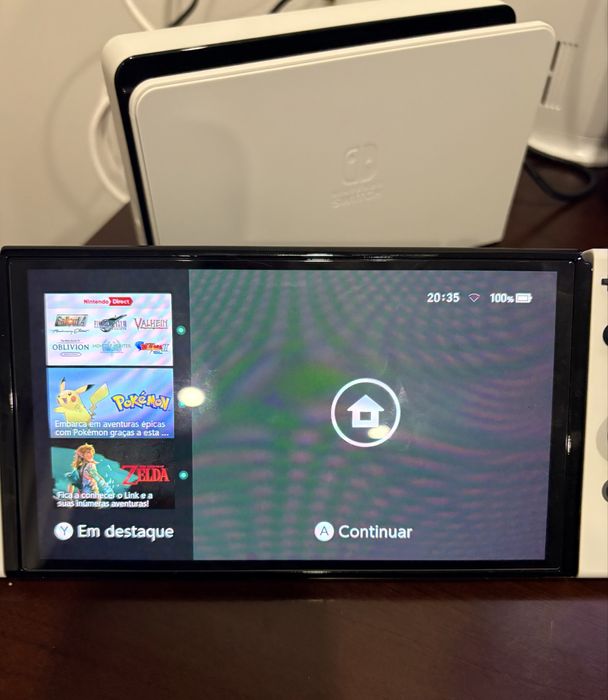 Nintendo Switch Oled Branca