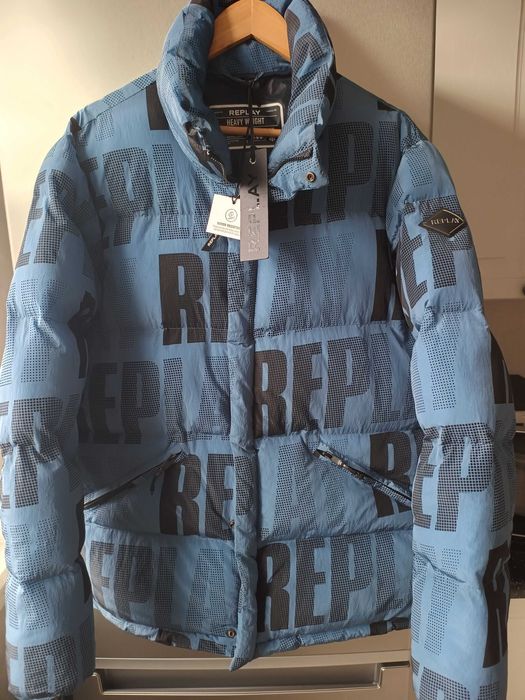 Шикарная теплая куртка Replay