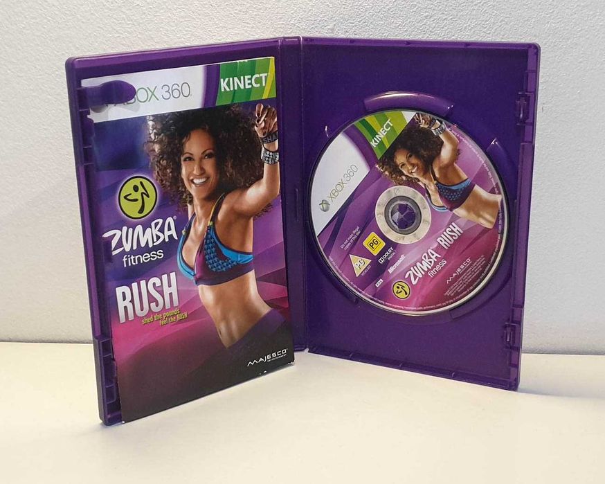 Gra Zumba Fitness Rush Kinect Xbox 360 3xAng