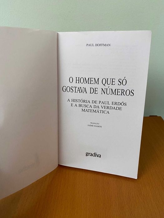 O Homem Que Só Gostava de Números - Paul Hoffman