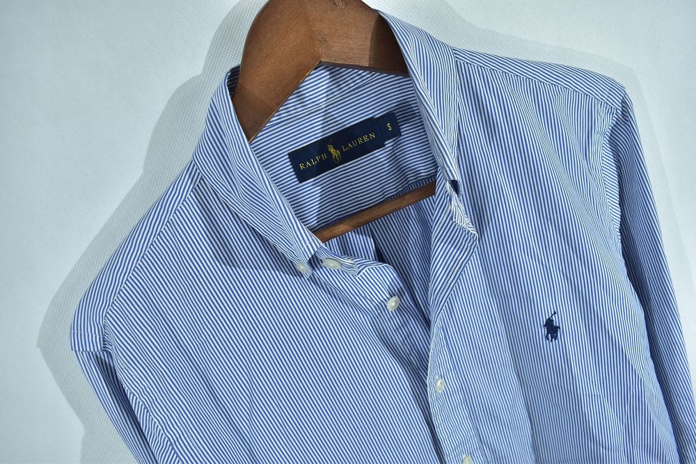 Ralph Lauren Koszula W Drobne Paski Męska S