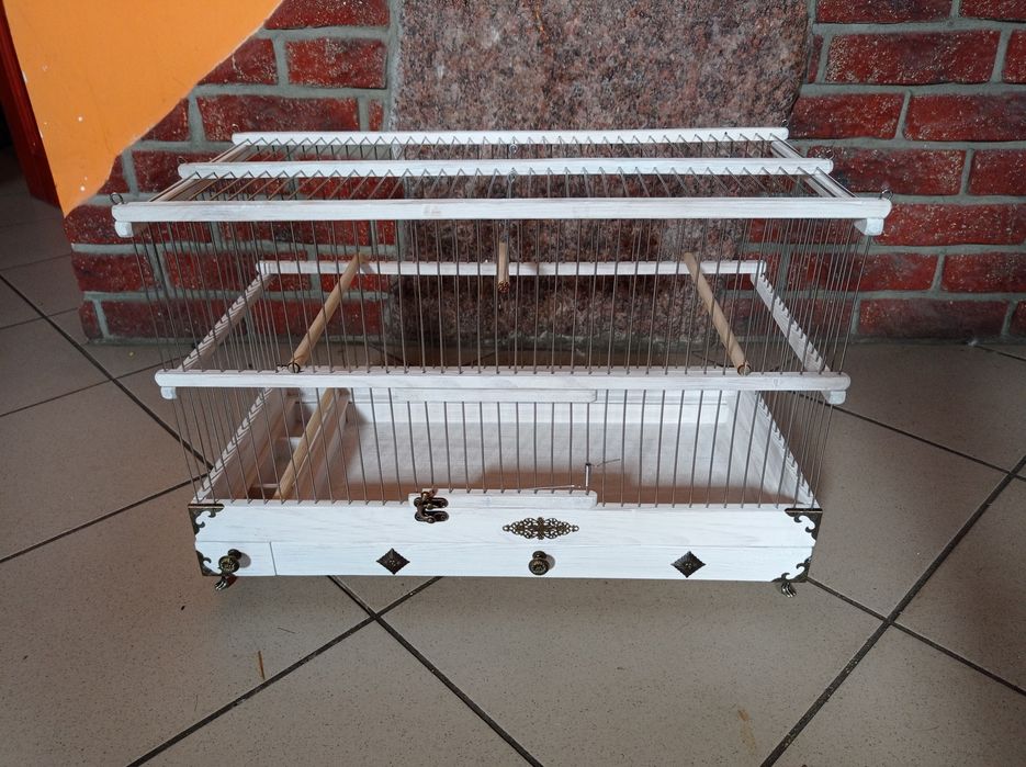 Klatka dla ptaków ręcznej roboty