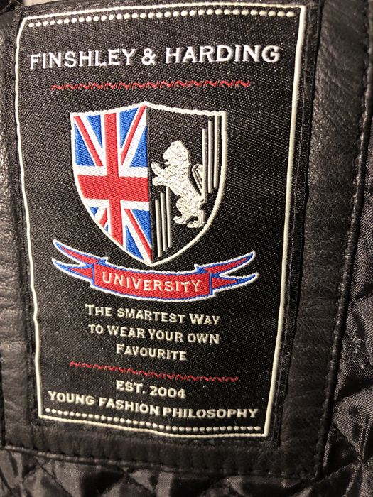 Kurka skórzana Finshley&Harding VAN GRAAF