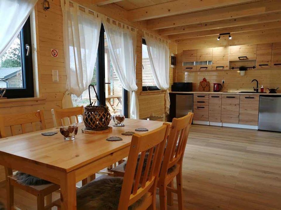 Domki letniskowe nad jeziorem w Marianowie woj zachodniopomorskie