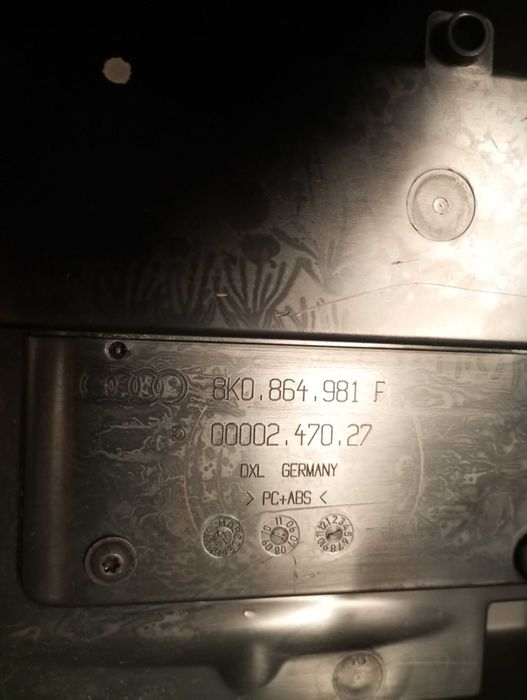 Consola Central / Porta-Objetos Audi A4 B8 A5 8T (8K0864981F)