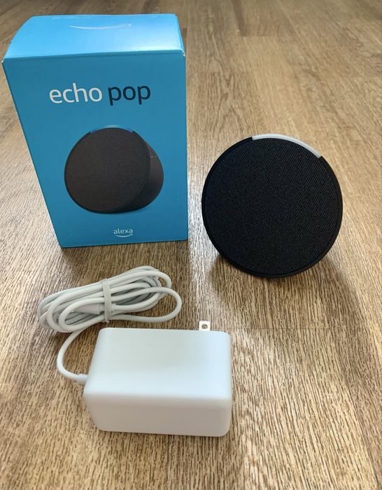 Smart колонка Echo pop black