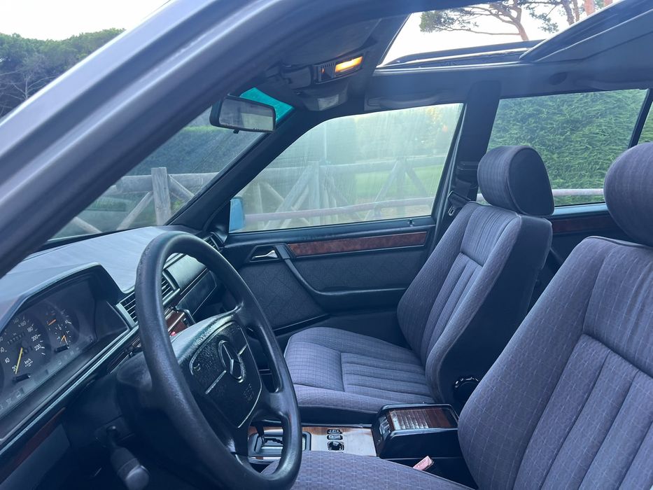 Mercedes Benz S124 300 Turbo caixa automática Tecto abrir