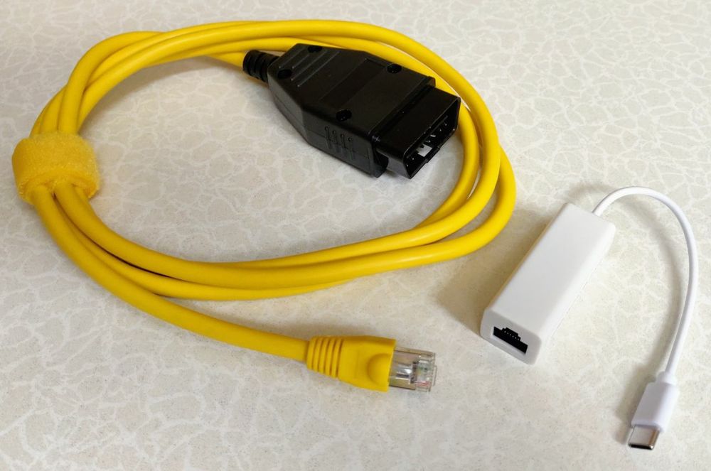 BMW ENET кабель діагностики кодування налаштування ESYS Ethernet ICOM