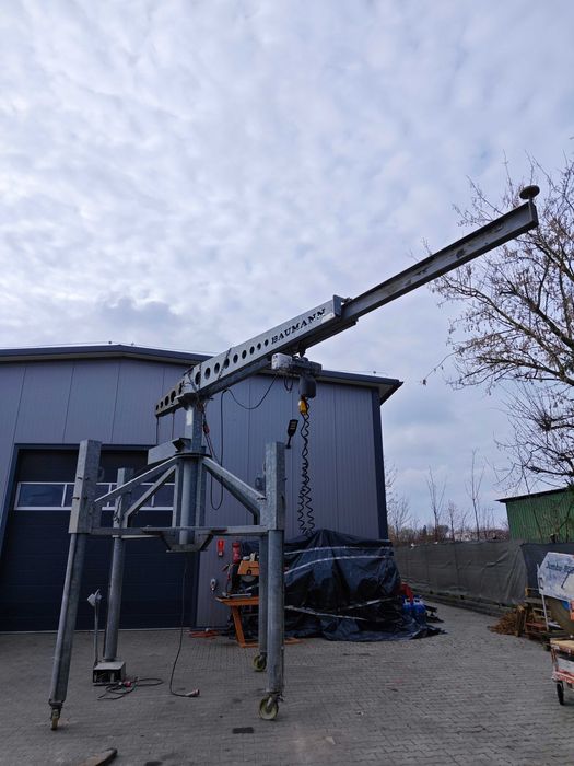 Mini Kran dźwig żuraw BAUMANN GOLIAT IV wciągarka STEIN REX