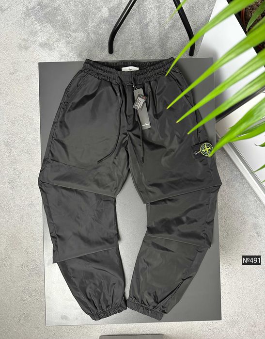 XS-XXL | Черные Штаны Corteiz Big Logo | Спортивні Штани Кортез Crtz