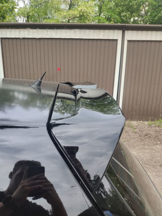 Golf 4 Lotka Spoiler Dokładka Czarny połysk