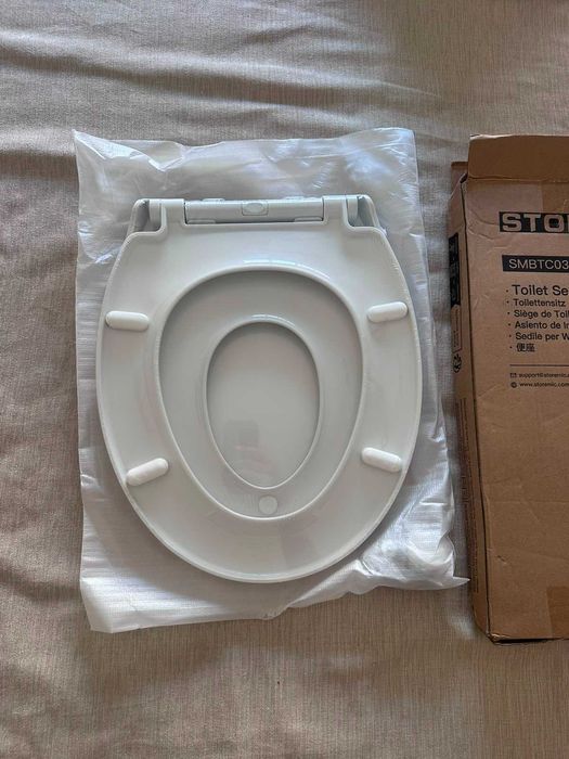 Assento WC Familiar 2-em-1 Adulto + Criança - STOREMIC (SMBTC03-U)