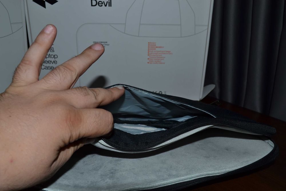 Чехол сумка для ноутбука Smartdevil 15.6 16 дюймів, чорний, якість