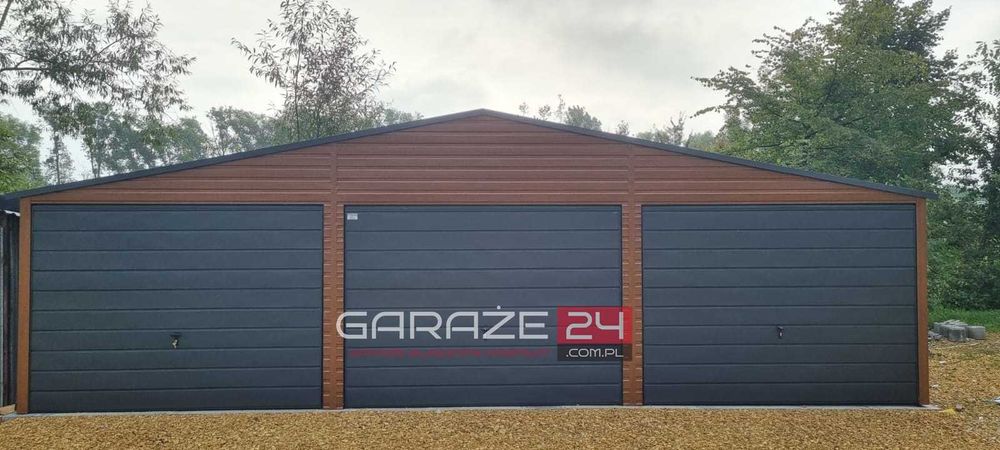 Garaż blaszany PREMIUM 9x6m*profil OCYNKOWANY *jakość*MAZOWIECKIE*