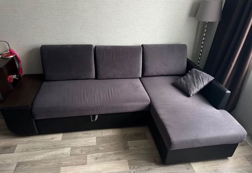 Продам Диван, недолго, в хорошем состоянии
