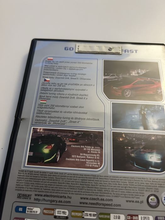 Need for speed underground 2 pc dvd PL