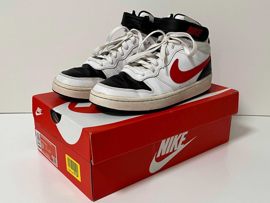 Nike Court Borough Mid 2 Unisex, rozmiar 39 (24.5 cm), sneakersy