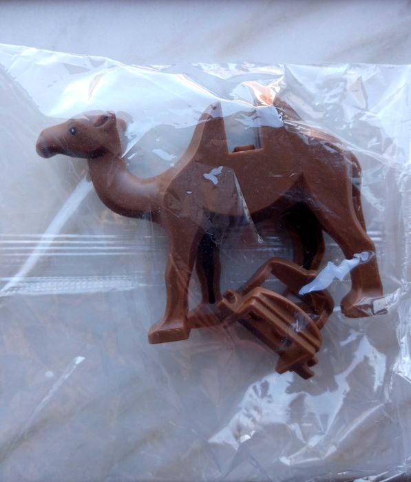 Lego animais Camelos Castanhos