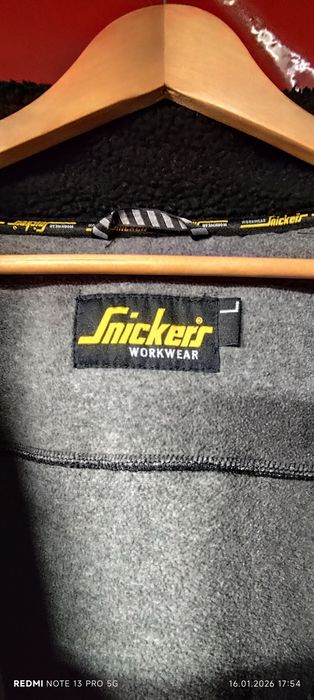Kurtka polarowa Snickers 8258 w kolorze czarnym