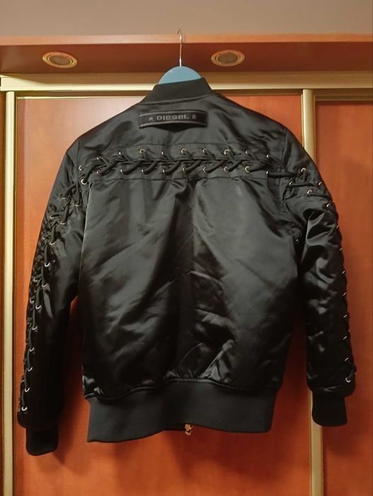 Diesel J-WEST LACE UP MA-1 (Чорний бомбер)