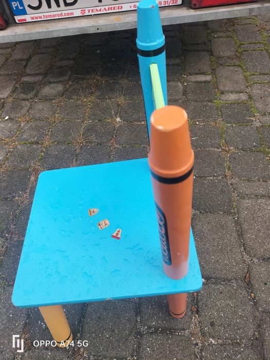 Krzesełko drewniane Crayon