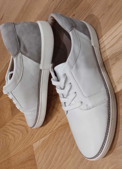 Skórzane półbuty sneakersy