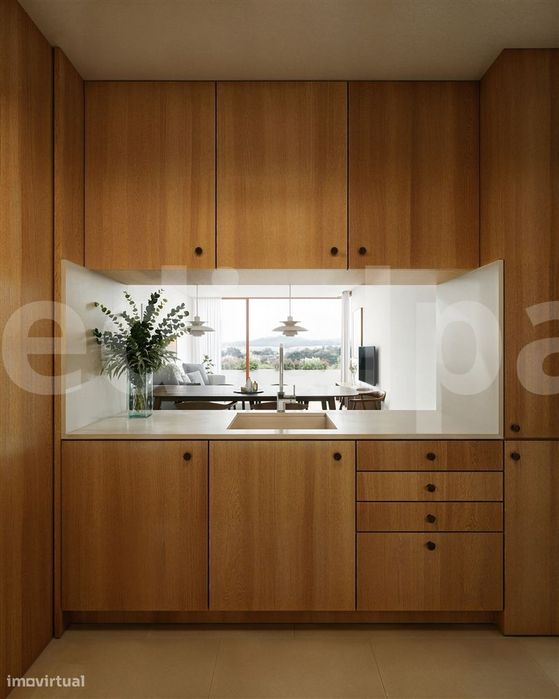 Apartamento T1 com terraço com 30 m2, Freixo