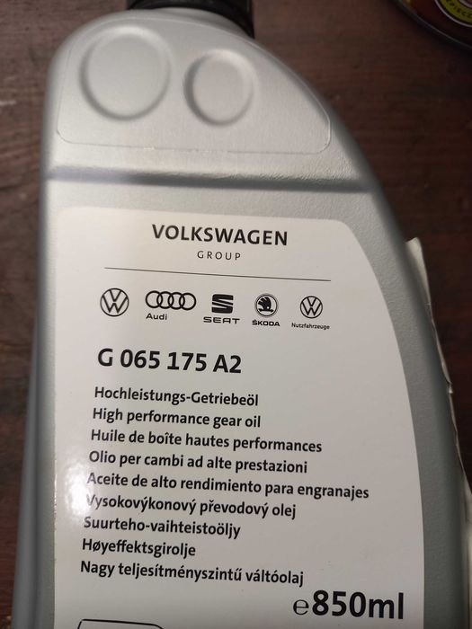 olej do sprzęgła  G 065 175A2
